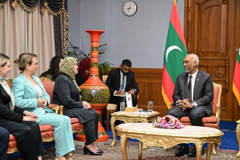 ތުރުކީވިލާތުގެ ގްރޭންޑް ނޭޝަނަލް އެސެމްބްލީގެ ޚާއްޞަ ވަފުދު، ރައީސްގެ އަރިހަށް އިޙްތިރާމްގެ ޒިޔާރަތެއް ކުރައްވައިފި