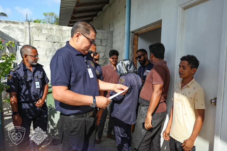 “އޮޕަރޭޝަން ހަމަމަގު” ގައި 83 ބިދޭސީން އިމިގްރޭޝަންގެ ބެލުމުގެ ދަށަށް ގެންގޮސްފި