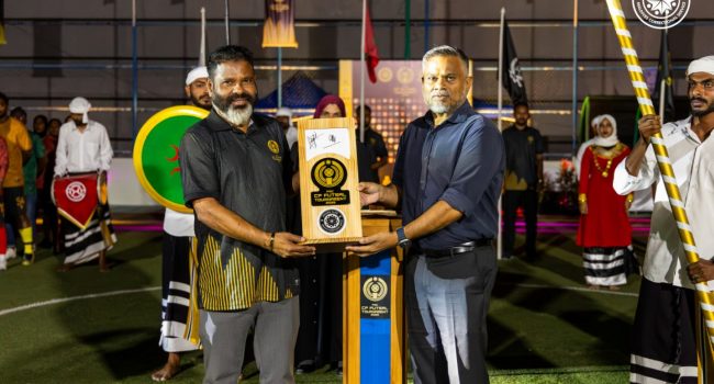 ކަރެކްޝަންސްގެ އޮފިސަރުންނާއި މުވައްޒަފުންނަށް ޚާޢްސަކޮށް “ޕީއާރްސީ ސީޕީ ފުޓްސަލް ޓޯނަމަންޓް 2025” ފަށައިފި