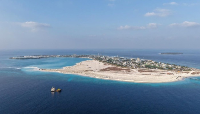 ދިއްދޫ އެއާޕޯޓް އަޅަން ހިއްކާ ބިމުގެ 70 އިންސައްތަ ނިމިއްޖެ