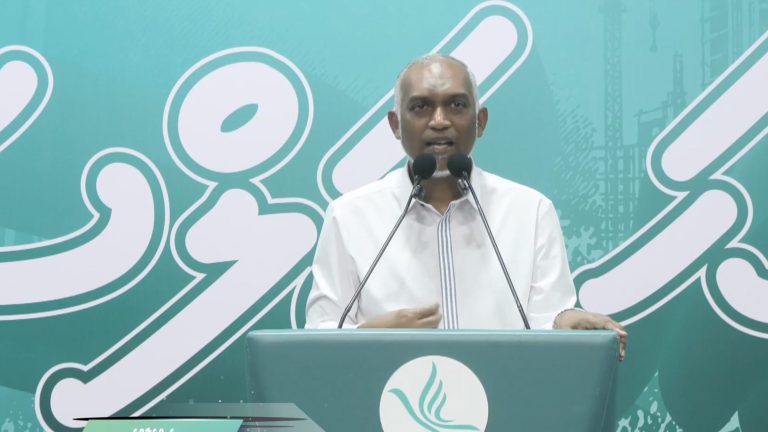 ޒިންމާދާރު އިދިކޮޅު ސިޔާސީ ޕާޓީއެއް މިވަގުތު ނެތް: ރައީސް ރައީސް ޑރ، މުހަައްމަދު މުއިއްޒު