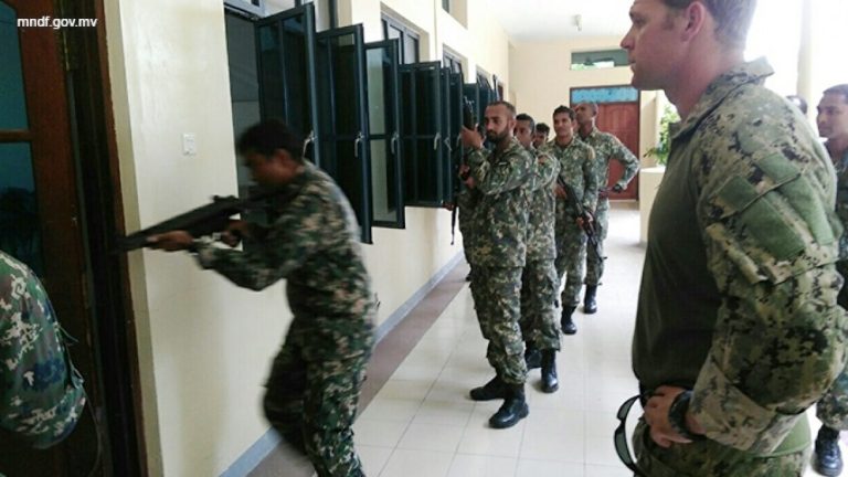 އެމްއެންޑީއެފްއިން 13 ސަރަޙައްދެއްގައި އަސްކަރީ ތަމްރީނުތަކެއް ފަށައިފި އެމްއެންޑީއެފް